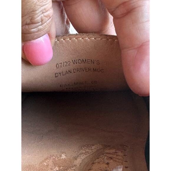 G.H.BASS tan Women's Dylan Driver Moc Loafers size 6 - Picture 8 of 9